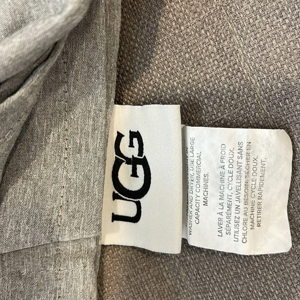 UGG®Devon 200-Thread-Count Twin XL Sheet Set in Gray Heather